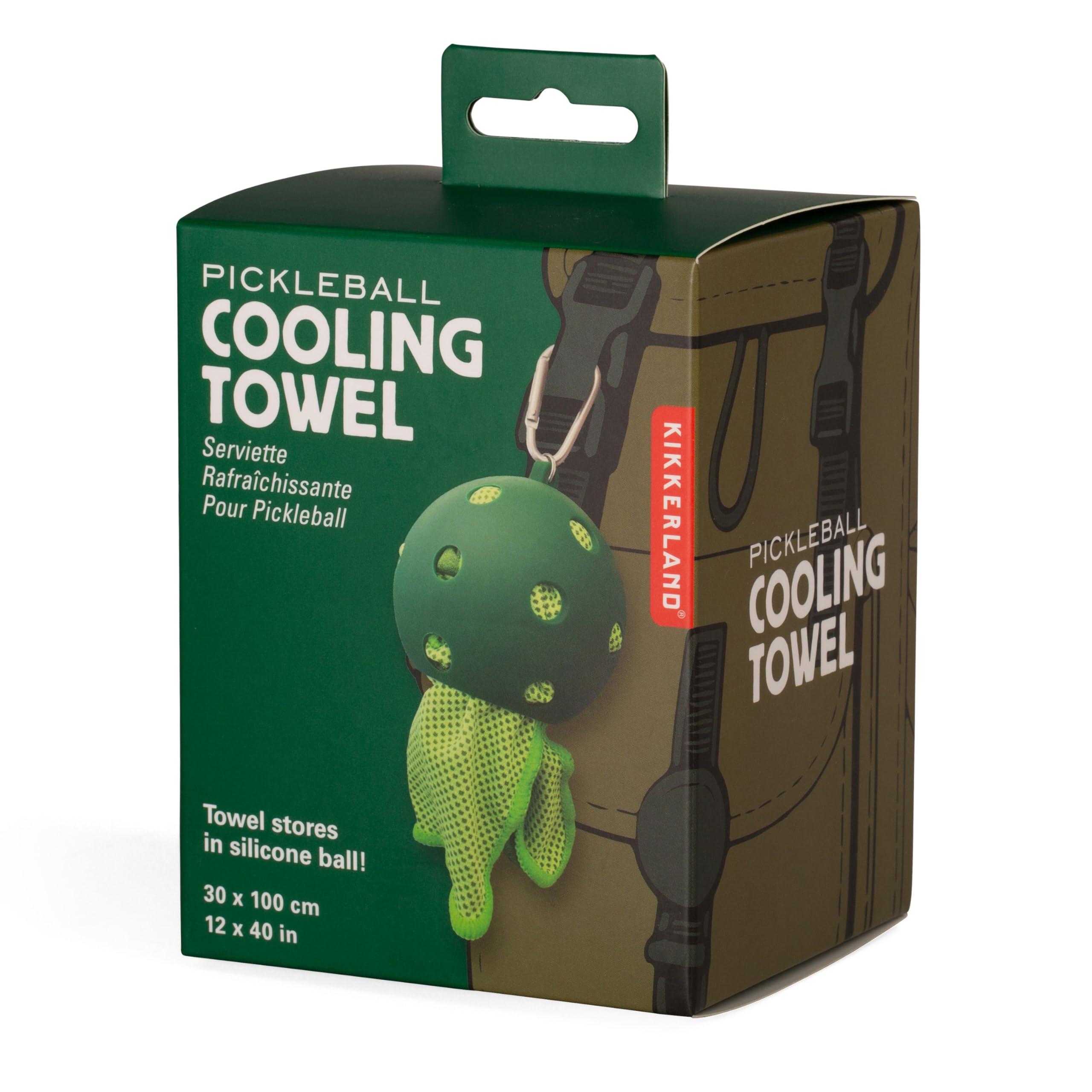 Amazon.com: Kikkerland Pickleball Cooling Towel – Portable Workout