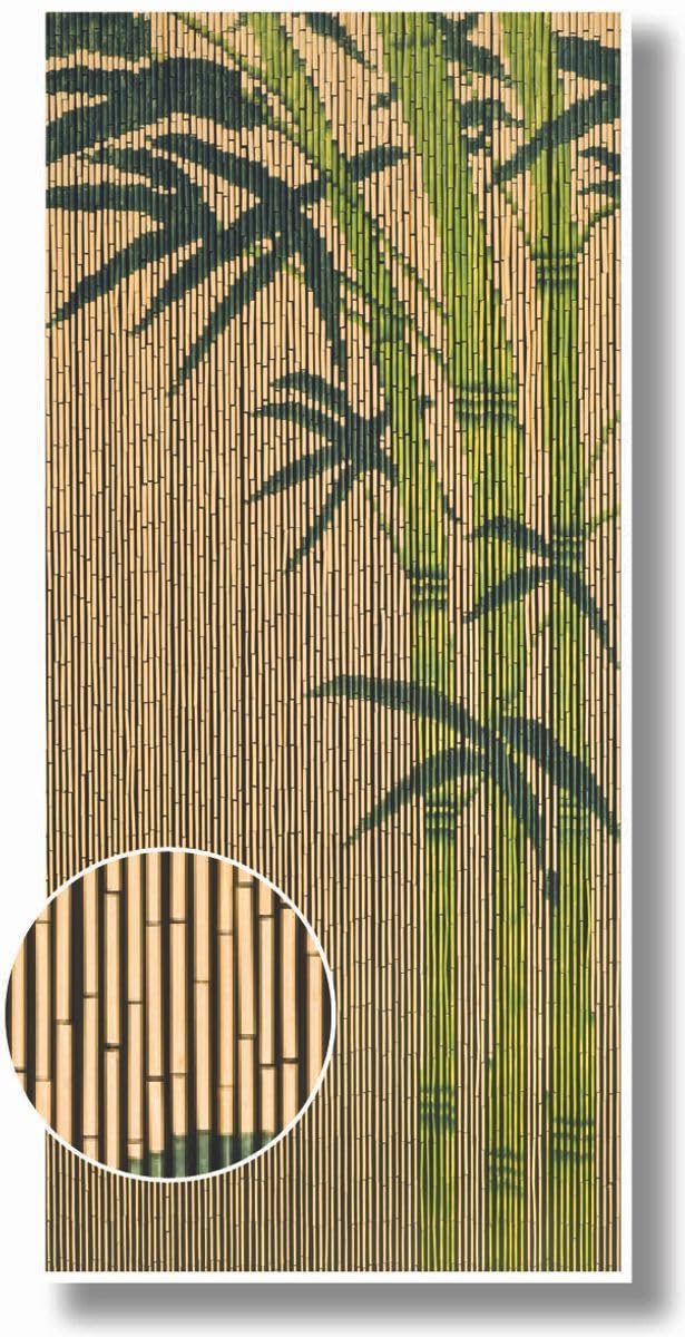 Conacord Deko-Vorhang Bamboo 90 x 200 cm Campingzubehör