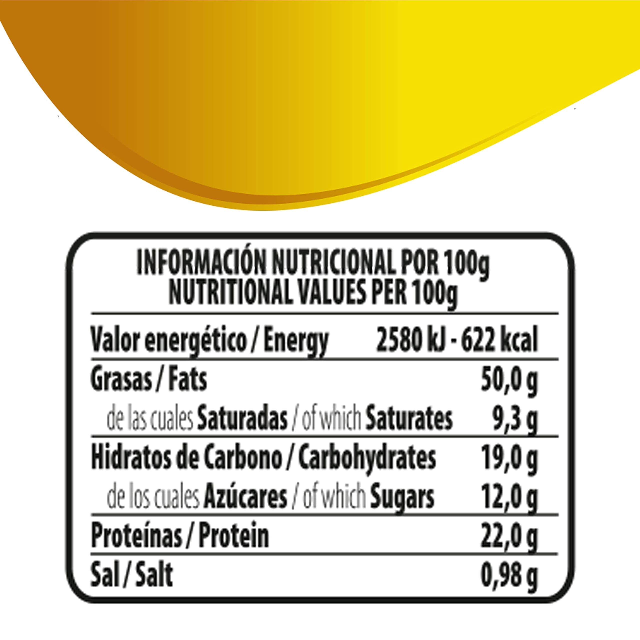 SALYSOL | Cacahuetes con Miel 10x50 gramos. Aperitivos de cacahuetes con miel y sal envasados al vacío. Snacks fritos originales crujientes y sabrosos.