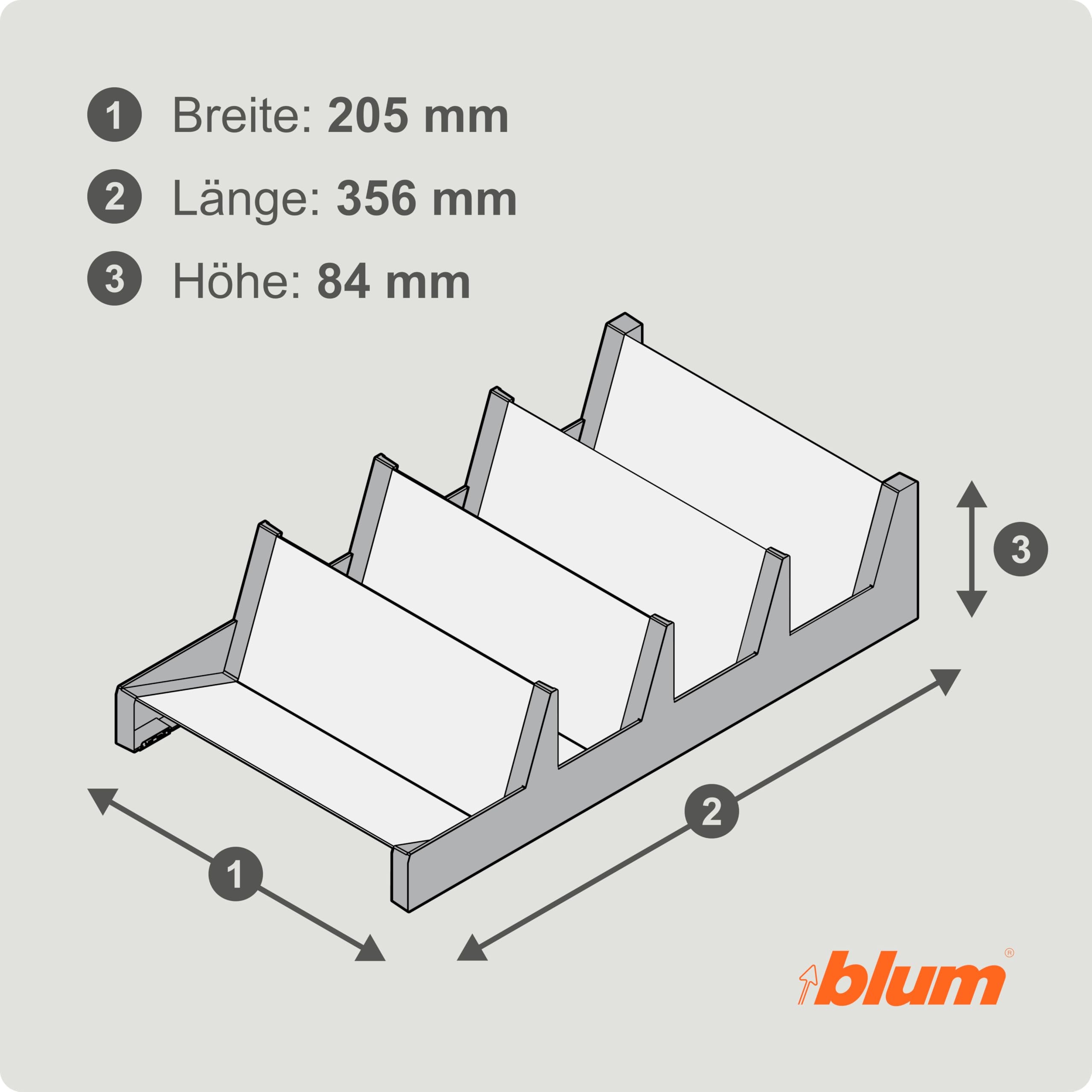 Blum AMBIA-LINE Gewürzregal für Schublade – Bild 5