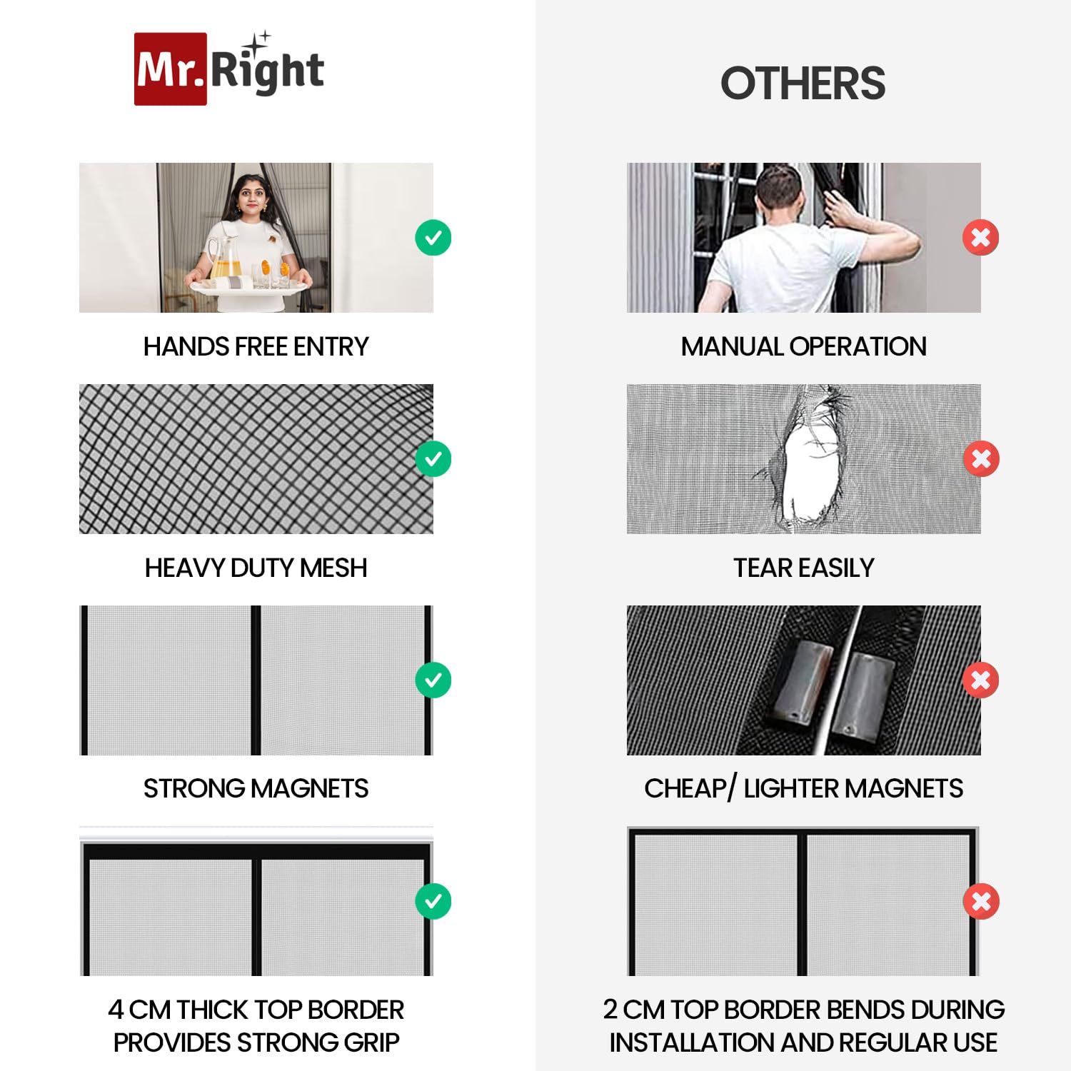 Magnetic Mosquito Net - Keep Bugs Out! -7 Magnetic Mosquito Net - Keep Bugs Out! -7