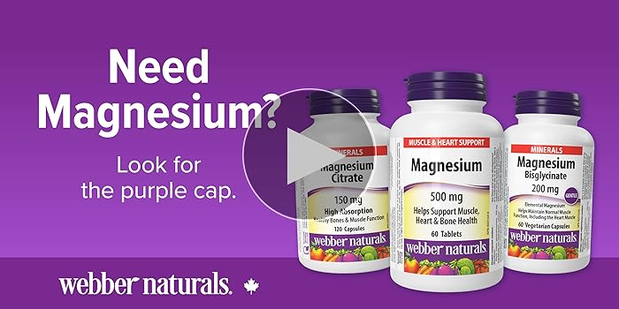Webber Naturals High Absorption Magnesium Citrate Berry Powder