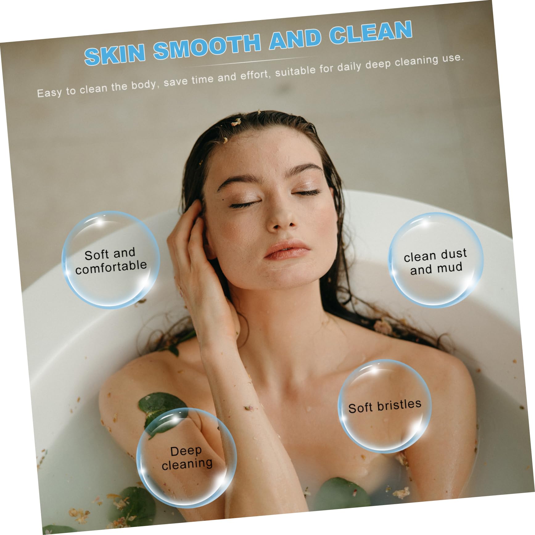 Beavorty 2 Pezzi Spazzola Da Bagno In Silicone Esfoliante Scrubber Uomini Bagno Scrubber Per Il Corpo Corpo In Silicone Luffa Spazzola Per La Schiena In Silicone Asciugamano Da