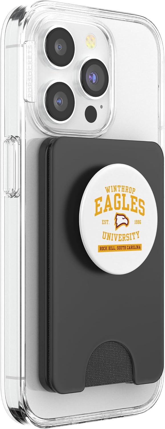 Winthrop Eagles | Official NCAA University of | NCAFWNT04 PopSockets Swappable PopGrip