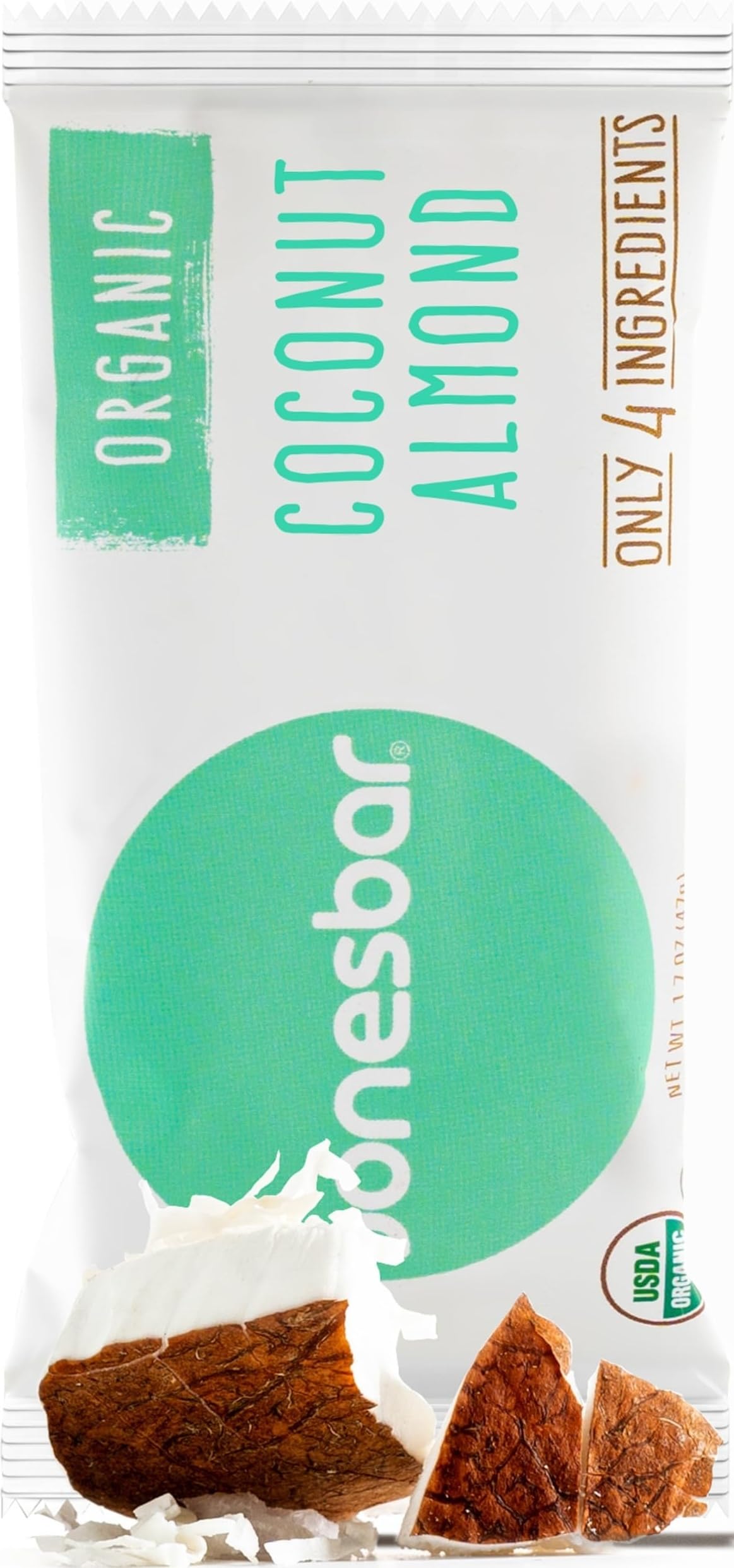 Jonesbar - Bar Og2 Coconut - CS of 12-1.7 OZ (Pack of 3)
