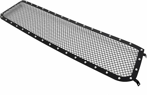 APS Rejilla de remache de malla negra premium compatible con Toyota Tundra 2014 2015 2016 2017 principal superior N19-K5895LT