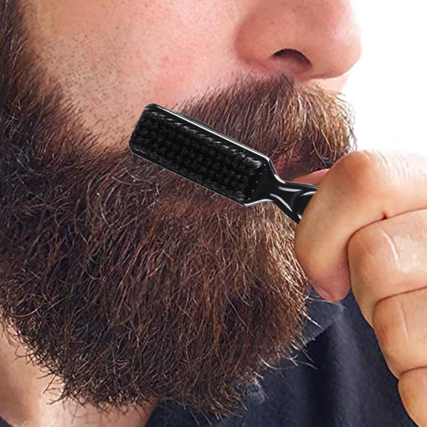 Set di 4 penne Stilografiche per Barba con Spazzola per Barba, Kit Matita Riempitiva per Barba da Uomo, Riempimento Barba Impermeabile, penna per baffi e sopracciglia