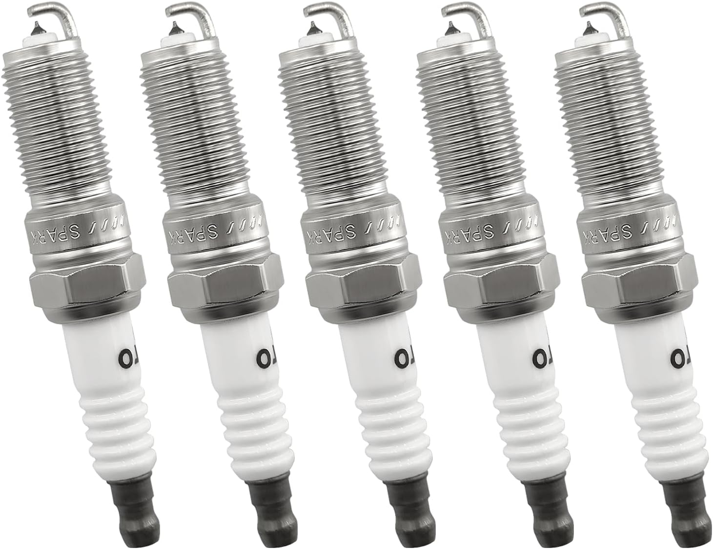 Ignition Coil Pack Replacement of UF303 8125680620 with Iridium Spark Plugs Set of 5 Compatible with Chevrolet Colorado 2004-2006 Compatible with GMC Canyon 2004-2006