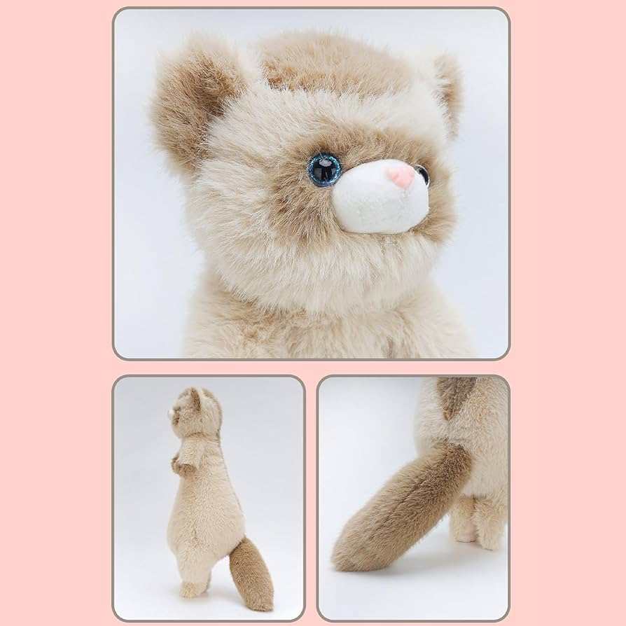 フェレット　ぬいぐるみ　ふるえる　洋服付き　5体 フェレット ぬいぐるみ ふるえる 洋服付き 5体 フェレット