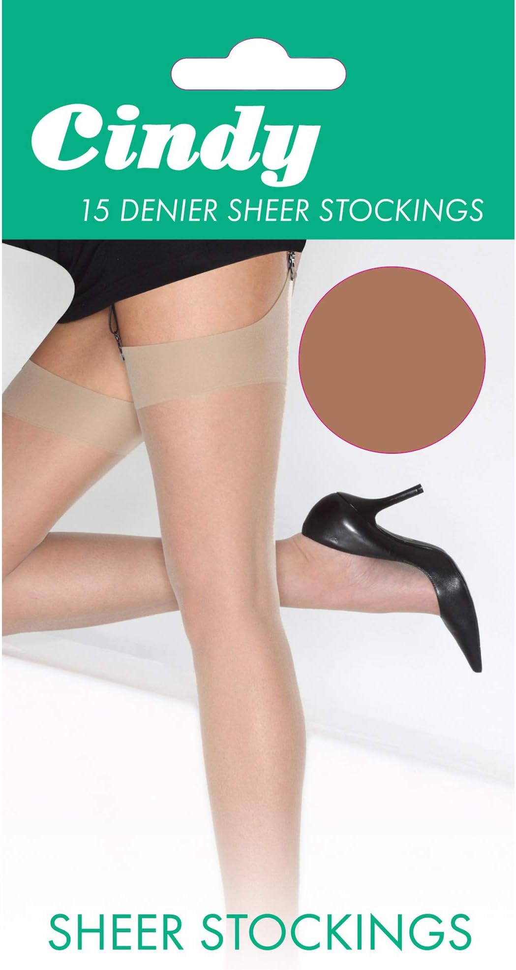 Womens/Ladies 15 Denier Sheer Stockings (1 Pair)