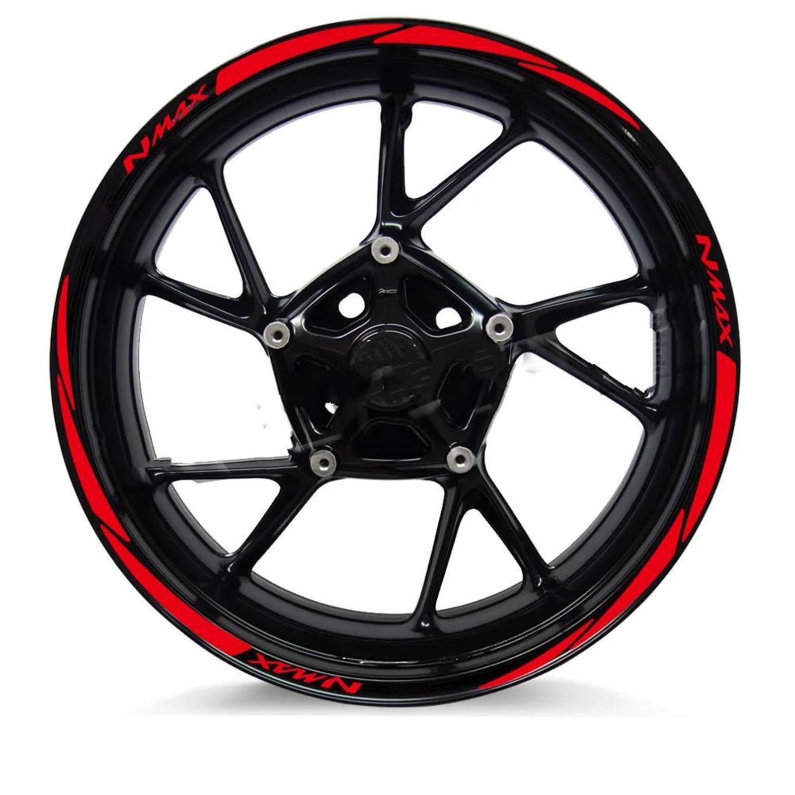 Motorcycle Wheel Sticker Scooter Rim Stripe Decal for Yamaha Nmax 125 155 160 Nmax155 Nmax160 Nmax125