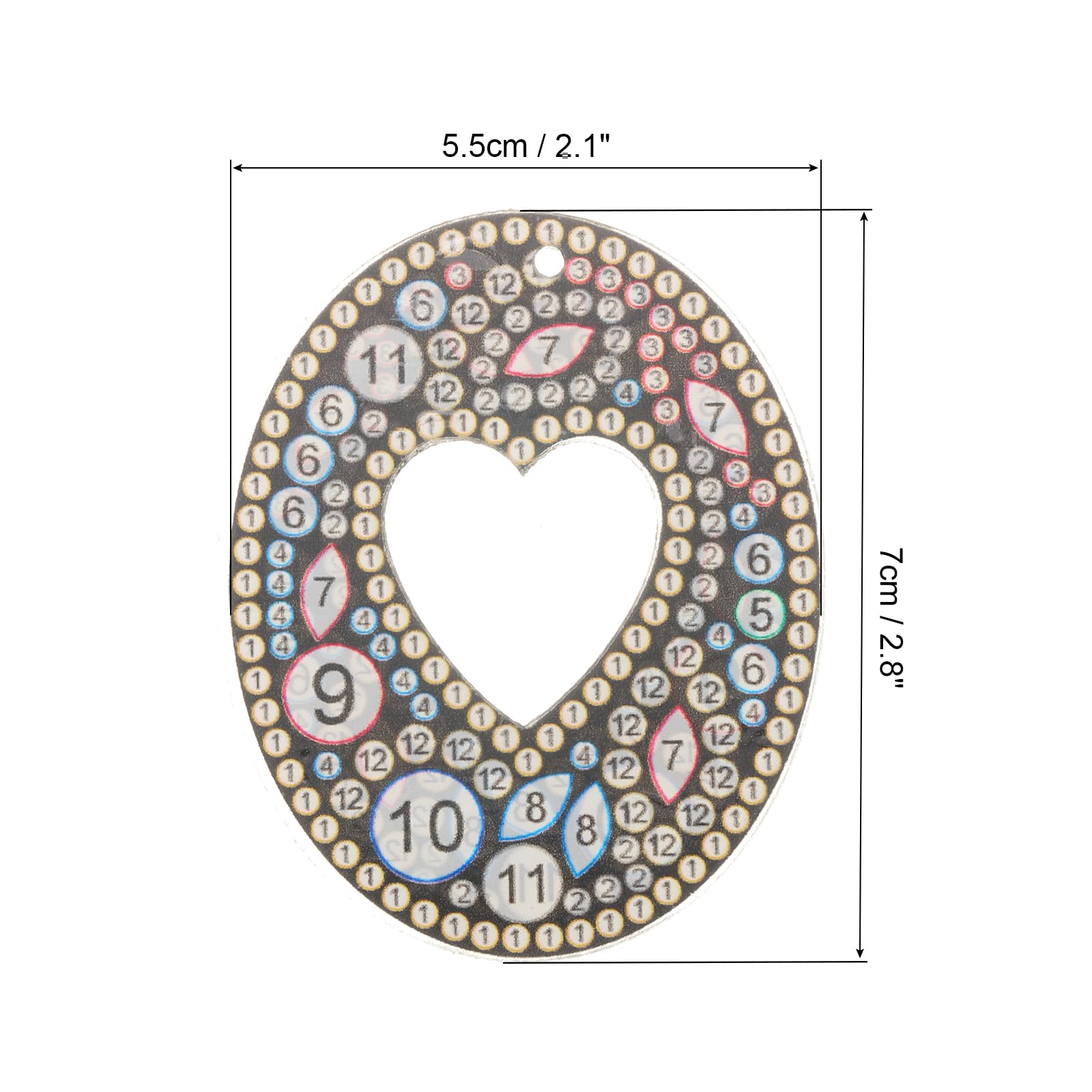 PATIKIL Diamond Art Keychains - Image 2