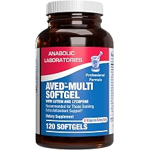 30-In-1 Adult Multivitamin with Iron - Antioxidant Rich Over 50 Multivitamin for Women and Men with Vitamins A C D E B Complex Zinc Magnesium Myo Inositol Lutein Lycopene & More - 2 Month Supply