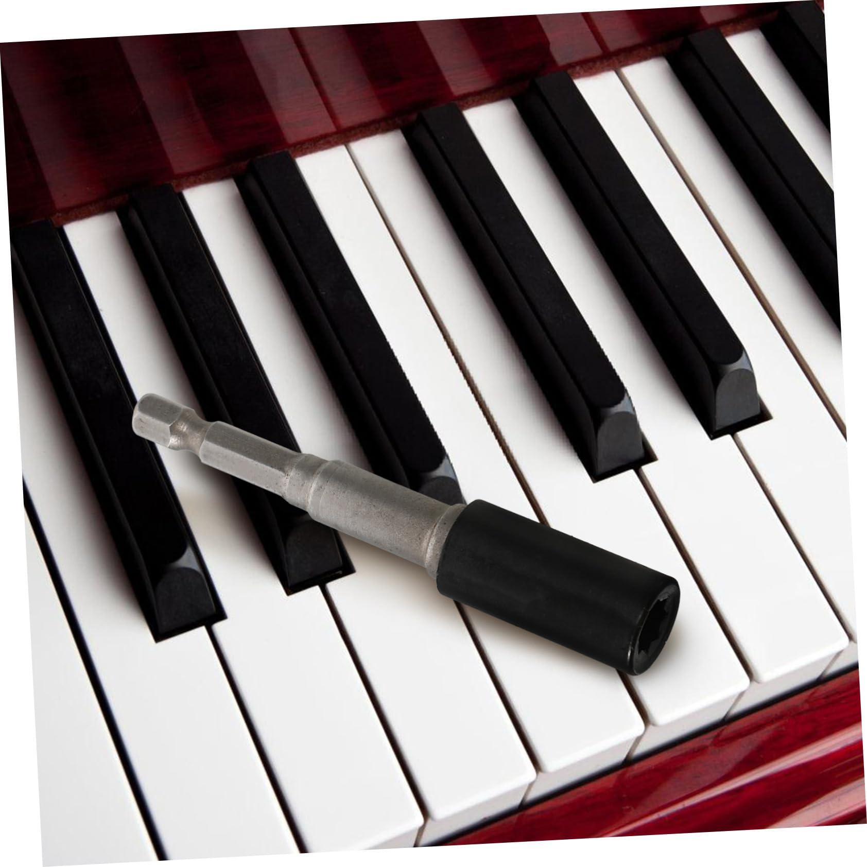 BESPORTBLE 3 Juegos Herramienta Profesional para Afinación de Pianos Compacto de Llave para Clavijas Diseño Sencillo y Compatible con Taladros Eléctricos para Técnicos y Aficionados