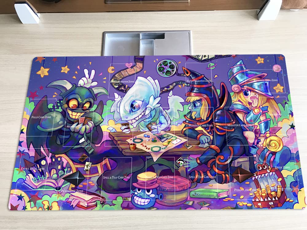 New Mlikemat Playmat Toon Monsters TCG CCG Trading Card Game Mat +