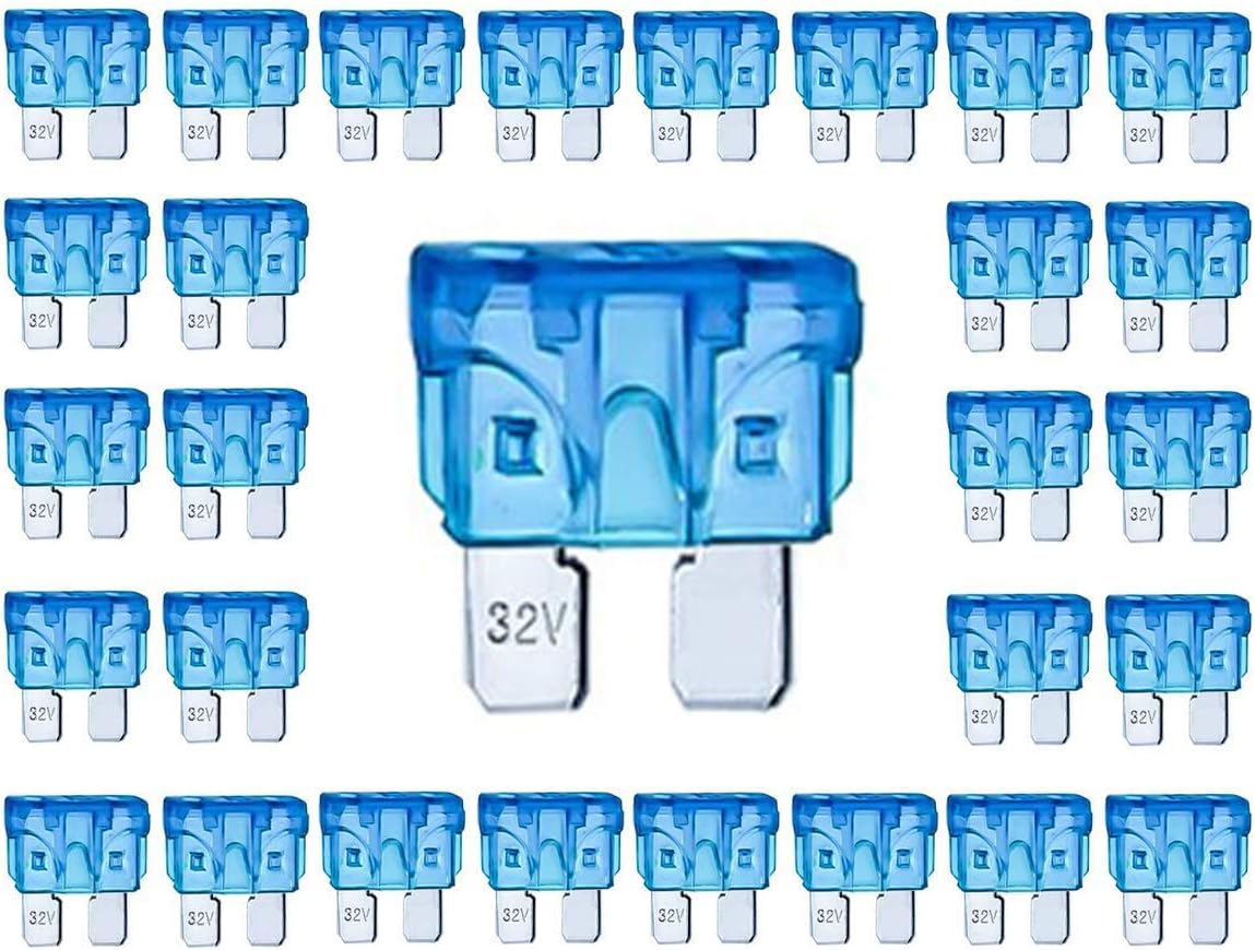 Kodobo 100 Pack Auto Fuses 15 AMP ATC/ATO Standard Regular Fuse Blade 15A Car Truck Boat Marine RV - 100Pack