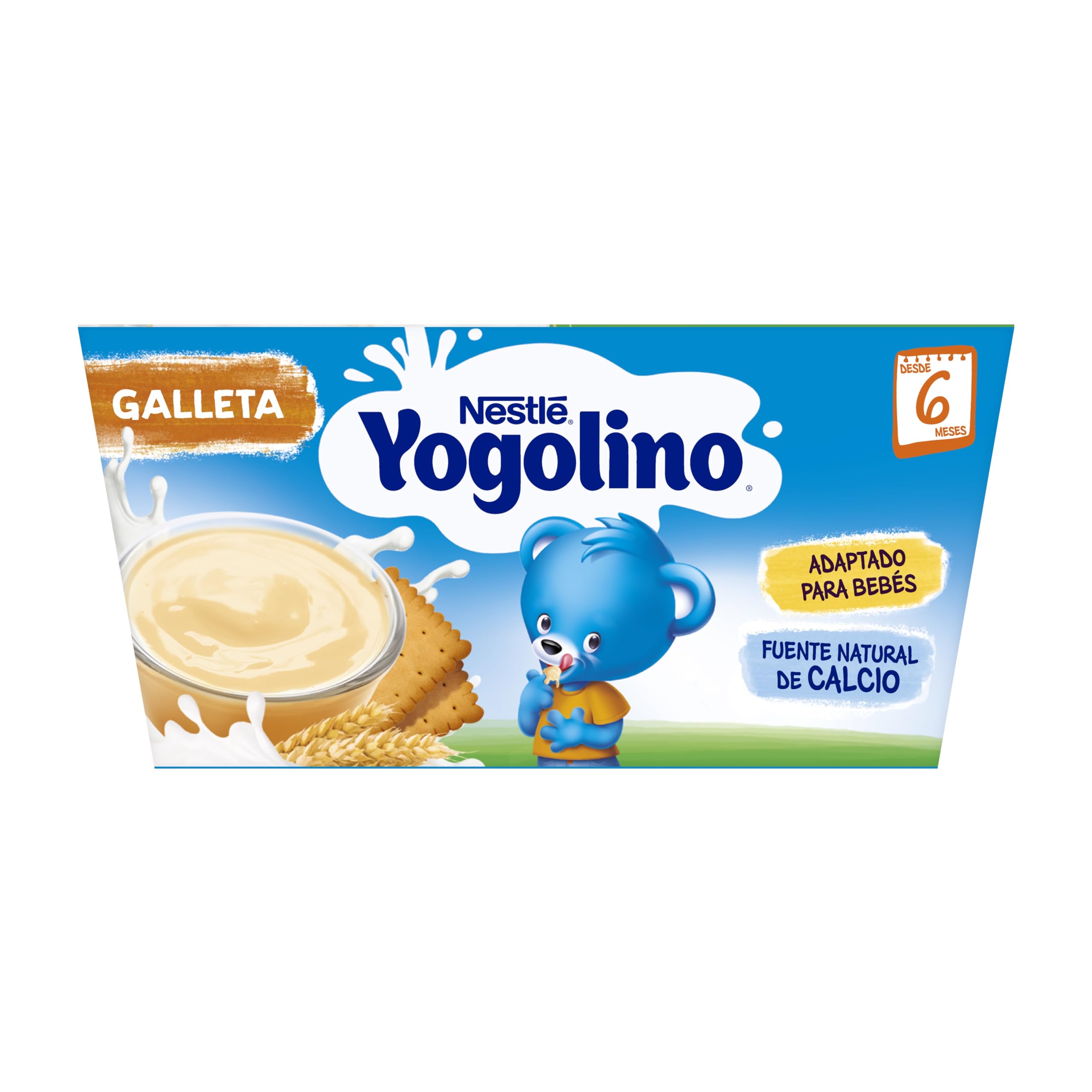 Nestlé Yogolino Galleta, 4 x 100g