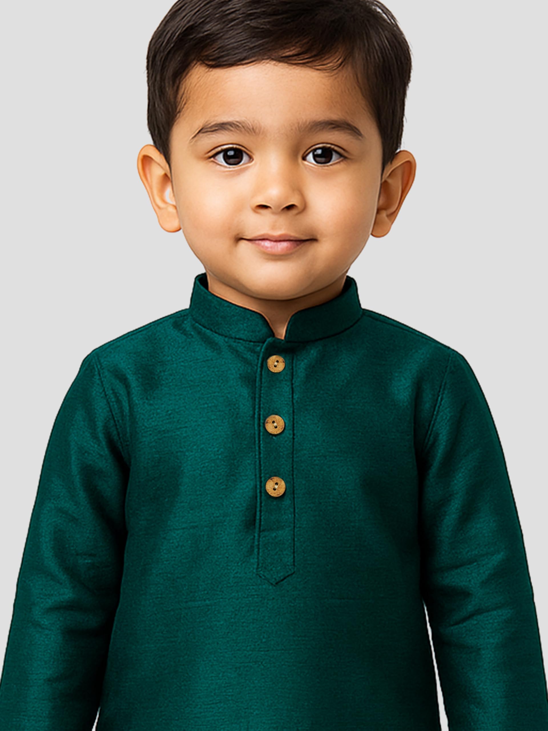 JBN Creation Pigiama Kurta in puro cotone per bambini - Eleganza etnica per festival | Comodo pigiama tradizionale Kurta in puro cotone tessuto a mano per bambini