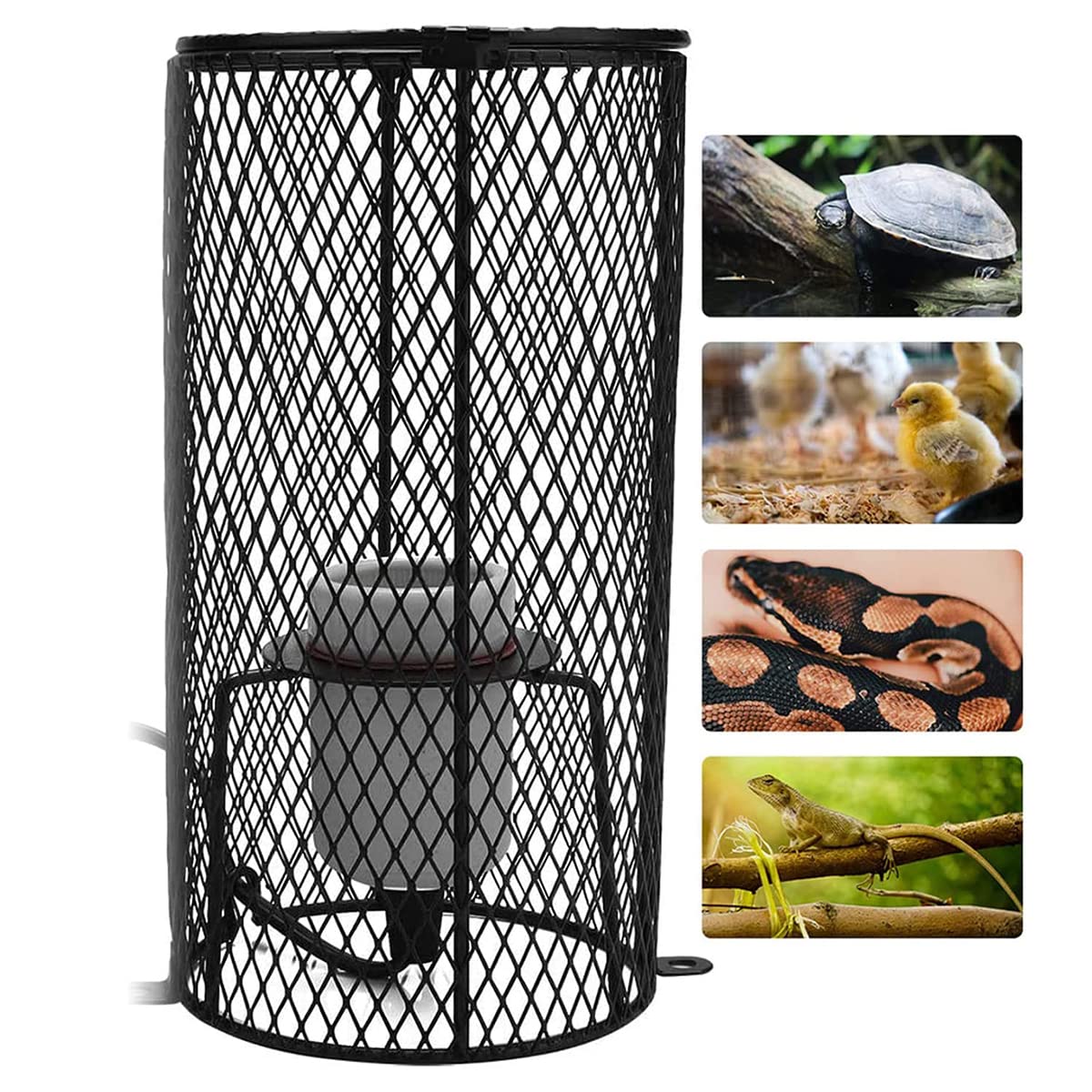 Wzson Anti Scalding Lampshade Reptile Reptile Heating Lampshade