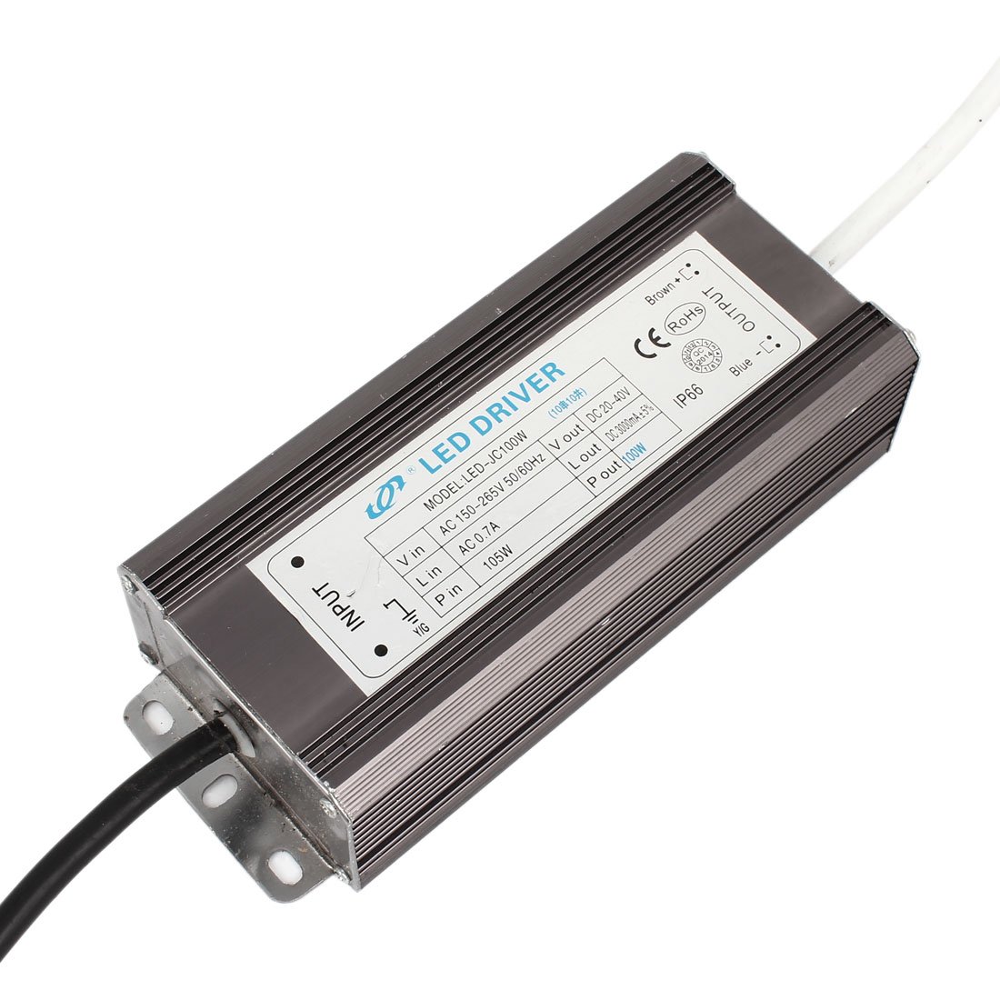 Ruilogod DC 20-40V 100W de salida de la corriente de la corriente impermeable impermeable impermeable conductor