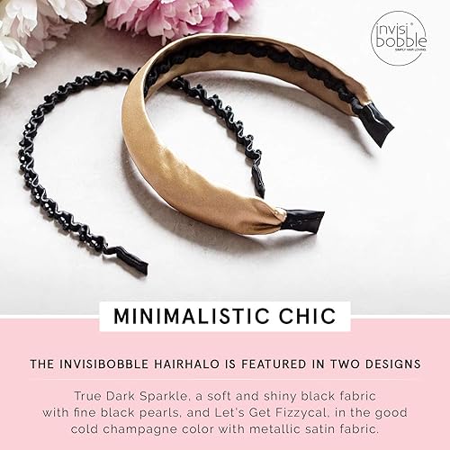 Miniatura 3 de invisibobble HairHalo La diadema ajustable - Let's Get Fizzycal - Bandas para el cabello hechas para todos, adaptadas individualmente a la forma de