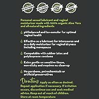 Vista 2 de Desert Harvest Aloe Glide, Cold-Pressed Organic Aloe Vera Sexual Lubricant & Vaginal Moisturizer 16oz