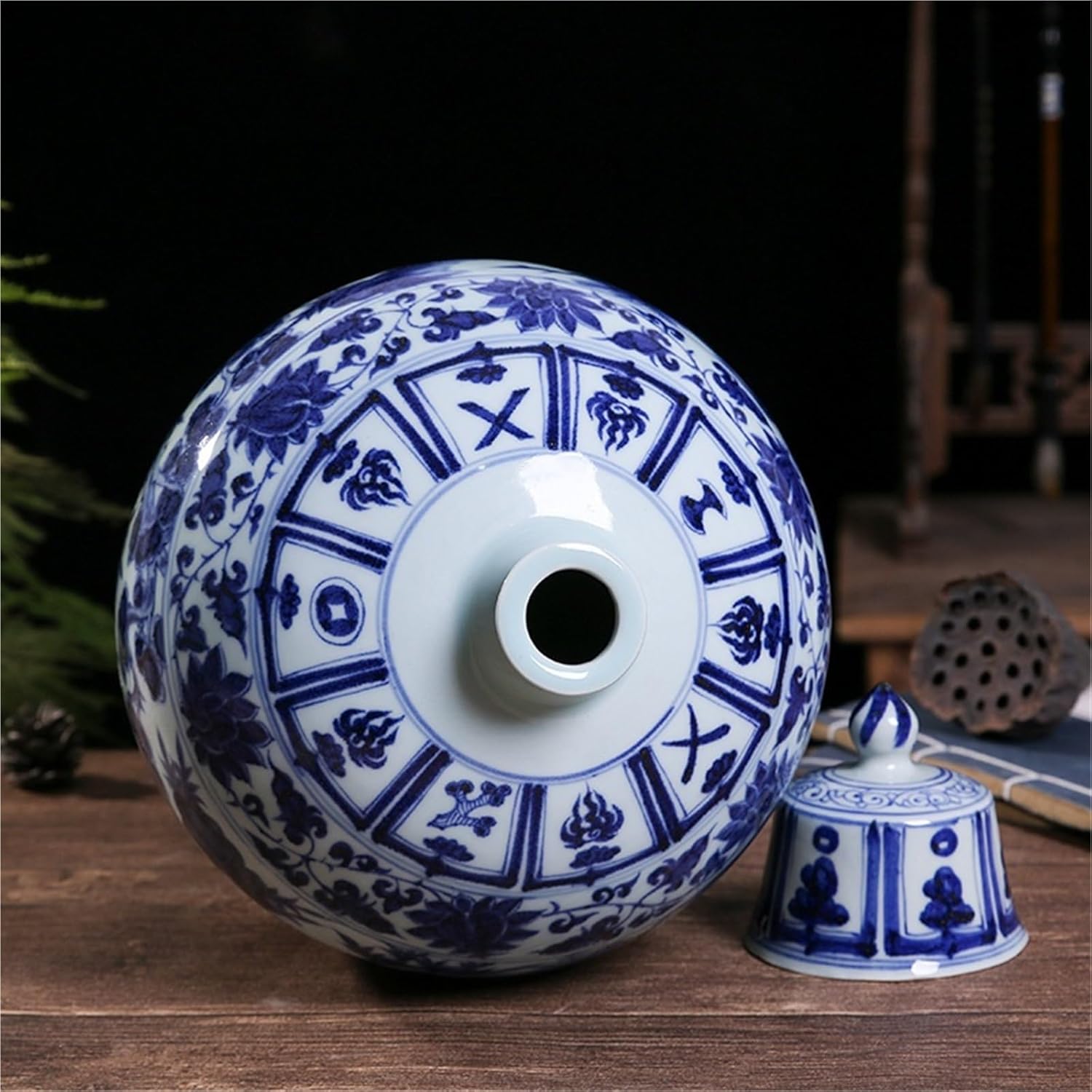 鎌倉彫 菊 竹 お盆 漆器 アンティーク 鎌倉彫 菊 竹 お盆 漆器