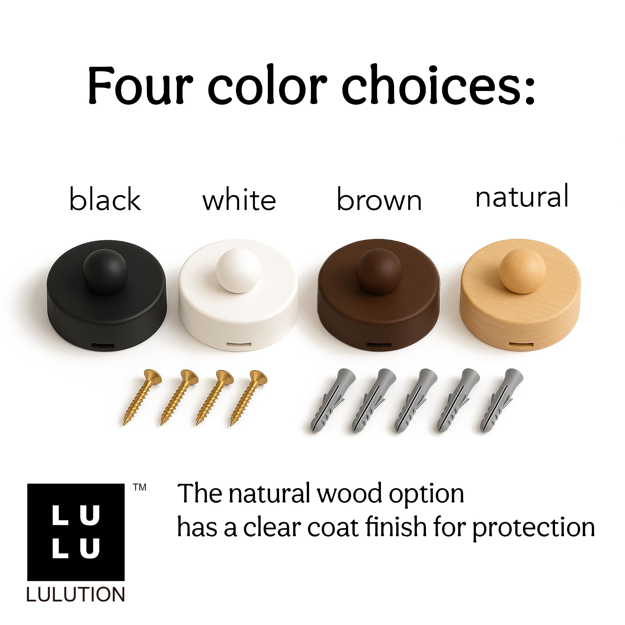 4 clips para colgar tapices de pared, colgador de edredón para pared, estante de colchas, perchas para alfombras, abrazaderas redondas para mantas y otros textiles (negro)