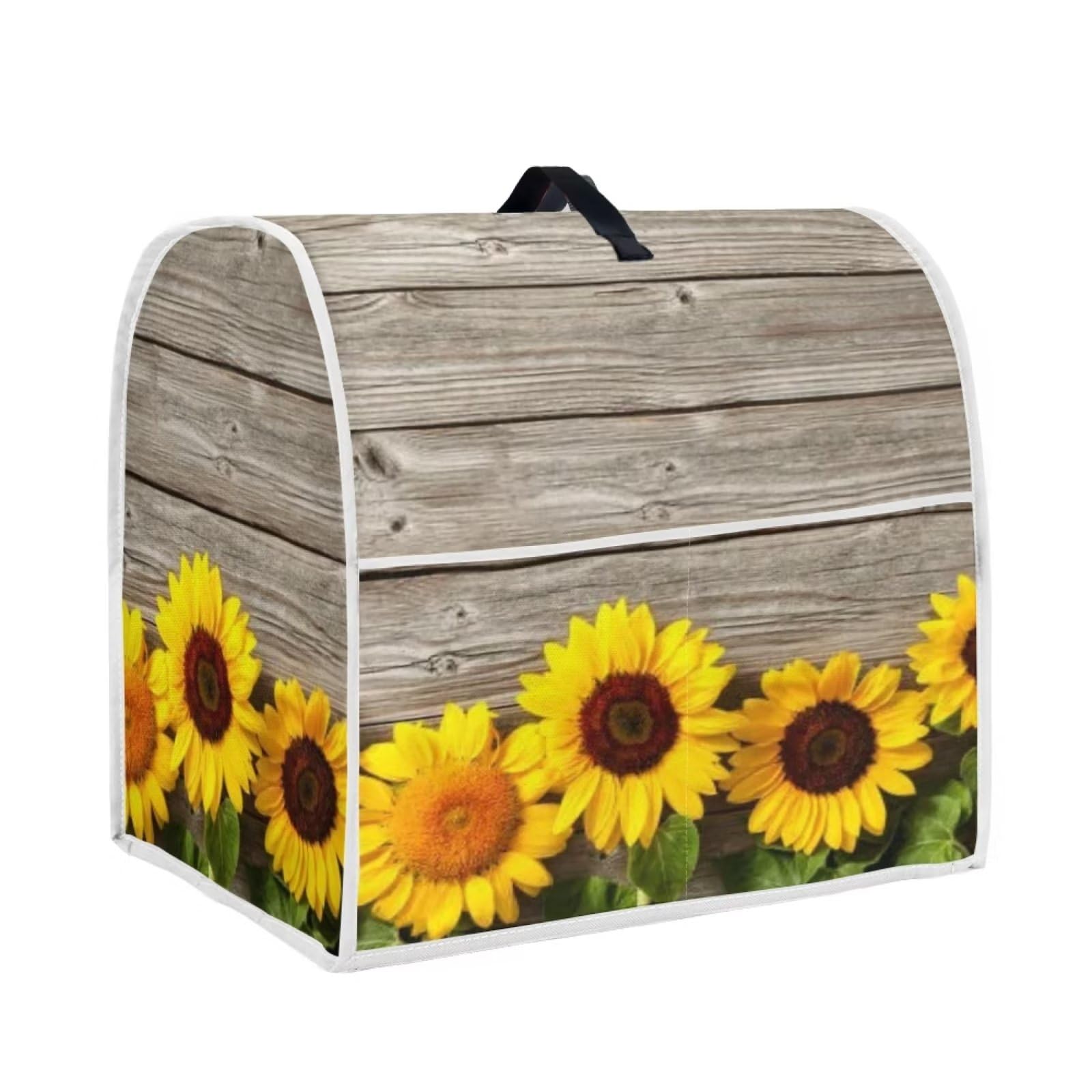 Copertura Per Miscelatore Da Cucina A Forma Di Girasole - Antipolvere Con Tasca E Manico (Taglie S E L)