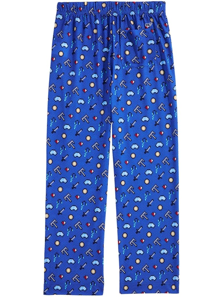 Blue Vineyard Vines Poly Knit Sleep Pants (Little Kid/Big Kid)