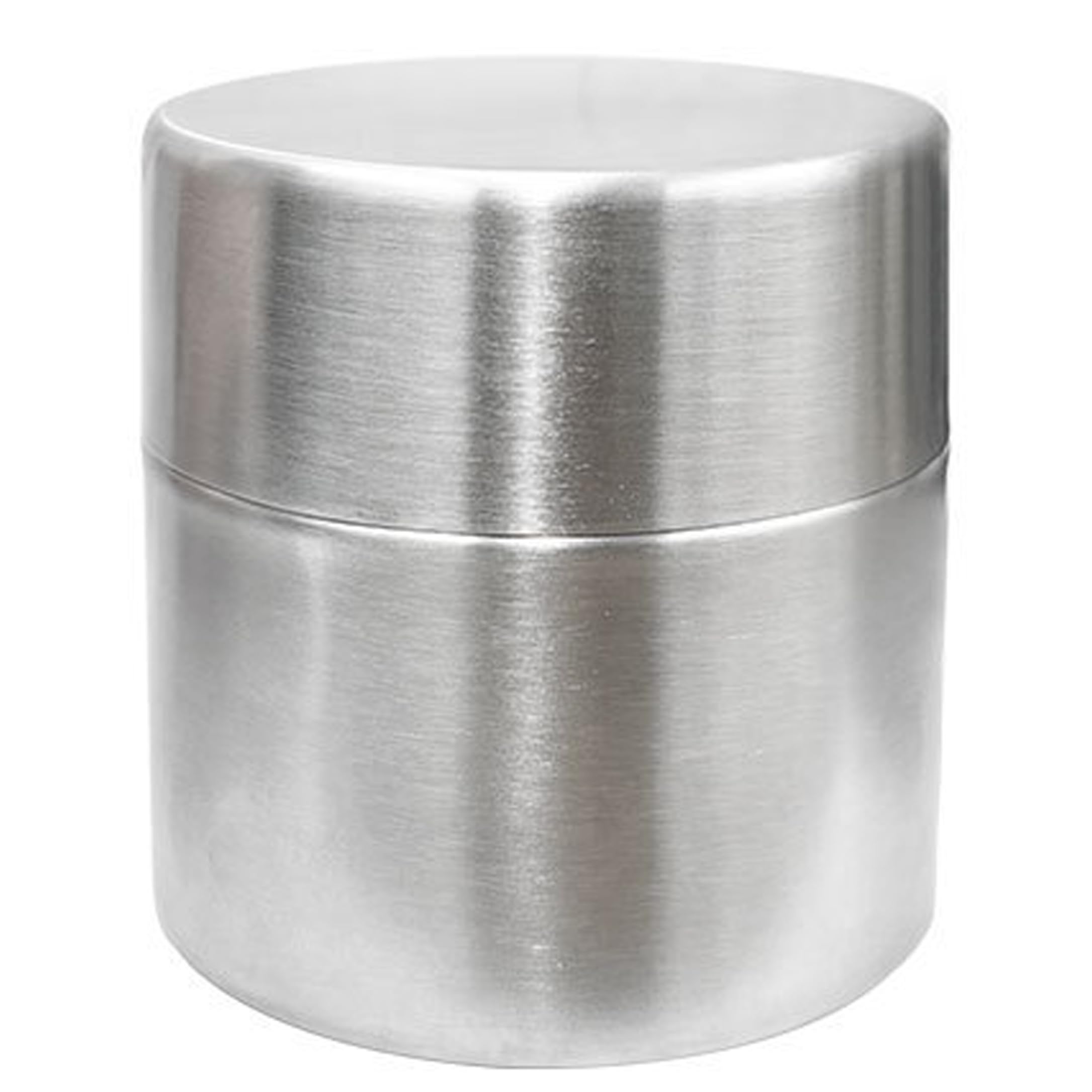 Gemuseeee Matcha Container Airtight 300ml Stainless Steel Matcha Canister With Built in Sifter for Kitchen Silver Container, Canister, Airtight, Match Sifter, Shaker