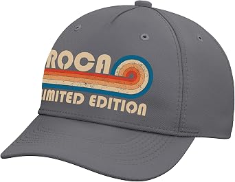 ROCA Retro 70s 80s Sunset Stripe Adjustable Baseball Hat