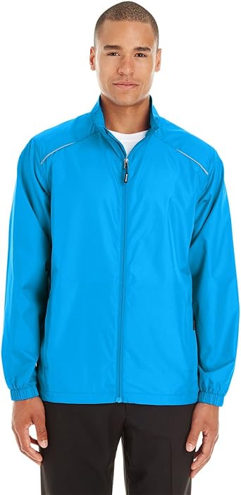 Ash City - Core 365 Mens Motivate Unlined Lightweight Jacket S ELECTRIC BLUE