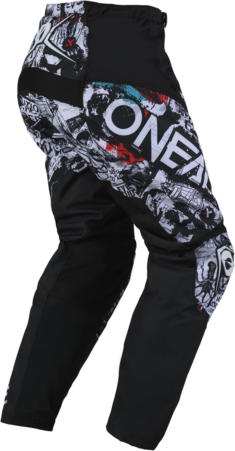 O'NEAL Element Attack Youth Pant Black/White 20