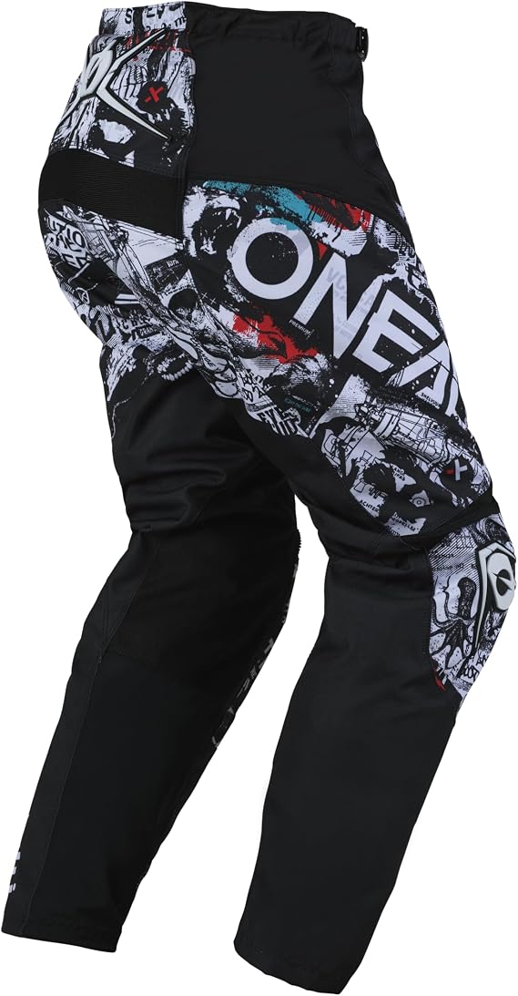 O'NEAL Element Attack Mens Pant Black/White 40
