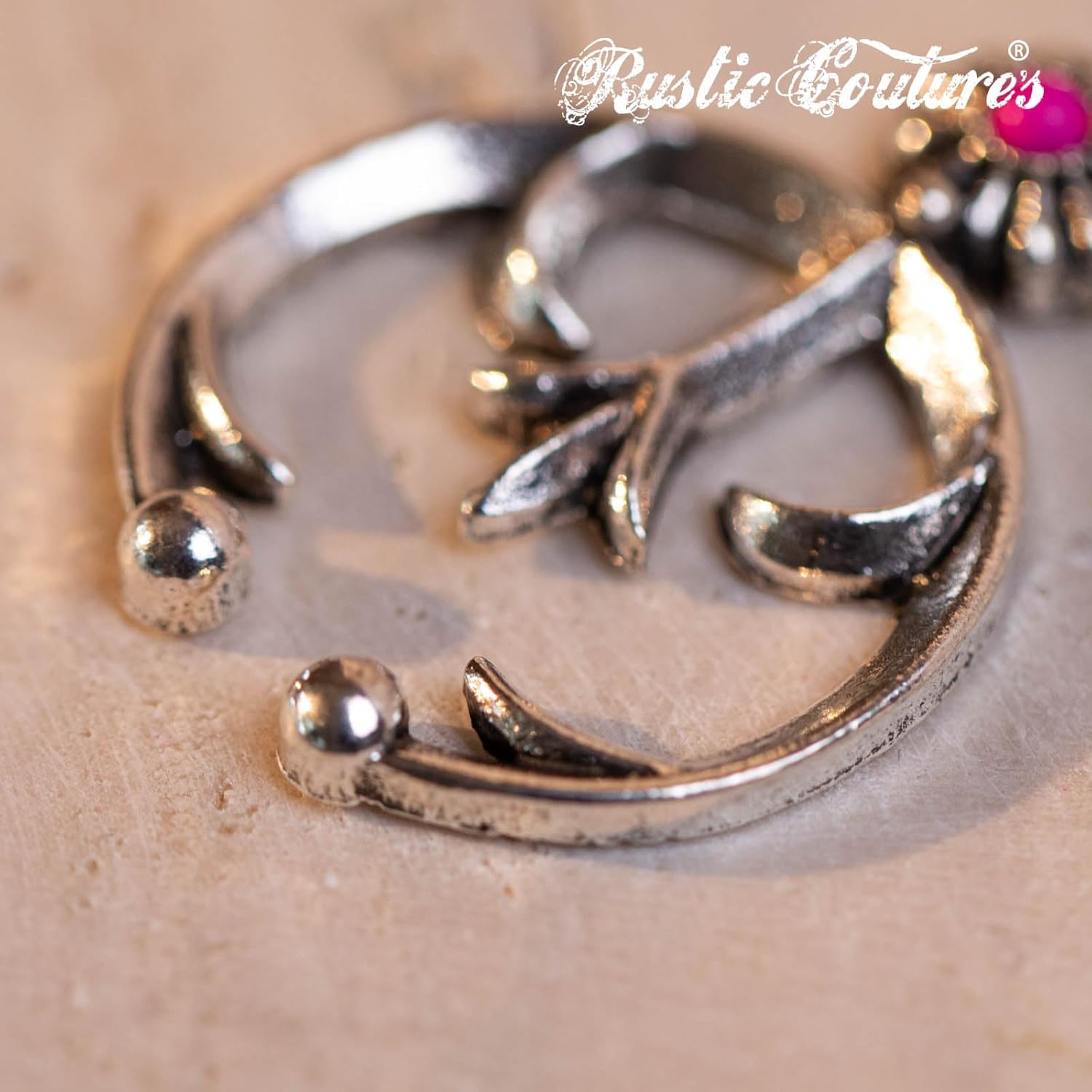 Montana West Wrangler 3 Pieces Jewelry Set for Women Western Cowgirl Necklace Earring Set. - Image 6