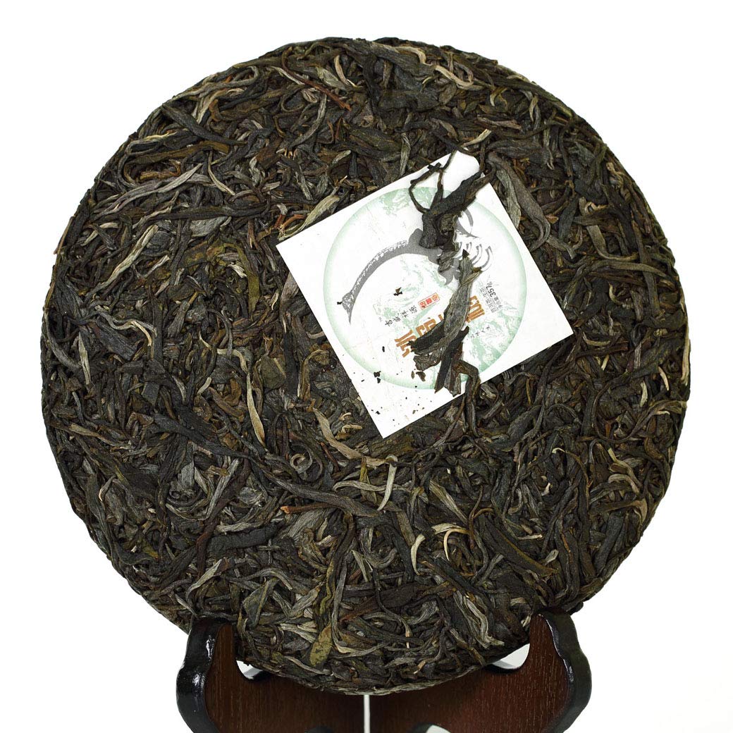 Puerh Tea - Raw Puerh Tea Cake 357g / 12.6oz 2019 Year Nonpareil Supreme Bingdao Iceland Ancient Tree Spring - Chinese Pu erh Puer Pu'er Pu-erh Tea