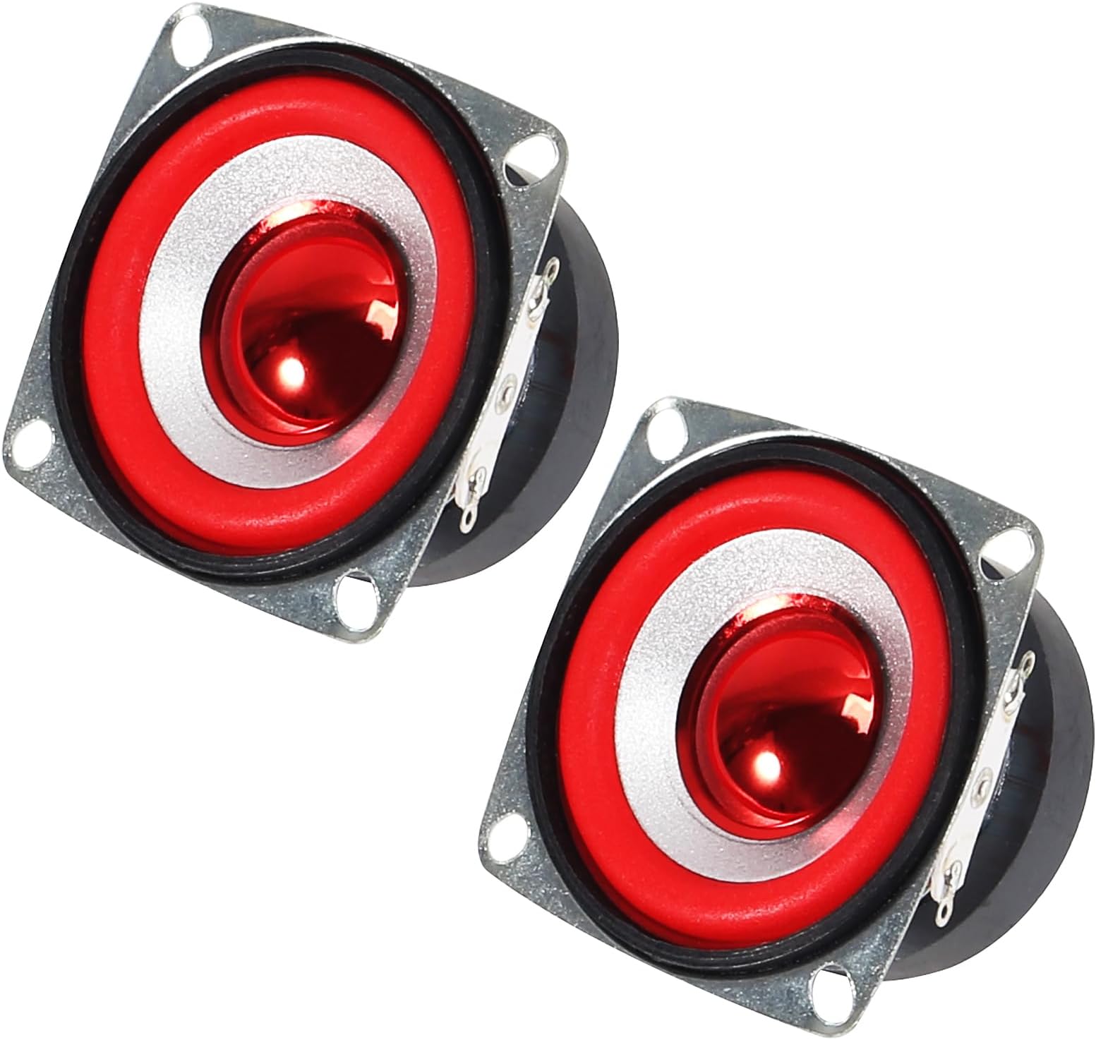 2PCS 2" 4Ohm 5W Full Range Audio Speaker Stereo Woofer Loudspeaker Mini Speaker for DIY Speaker Small Electronic Projects
