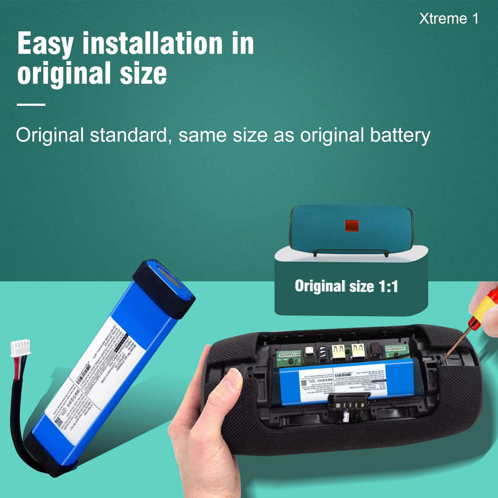 Amazon | XINGWEI 7.4V 5000mAh 交換バッテリー GSP0931134 対応機種