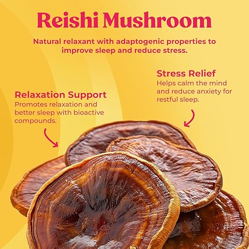 Miniatura 2 de Fungiments Super Chill - Suplemento de hongos - hongo reishi, ashwagandha, cortizol, L-teanina, flor de la pasión - Menos estrés y mejor sueño (60