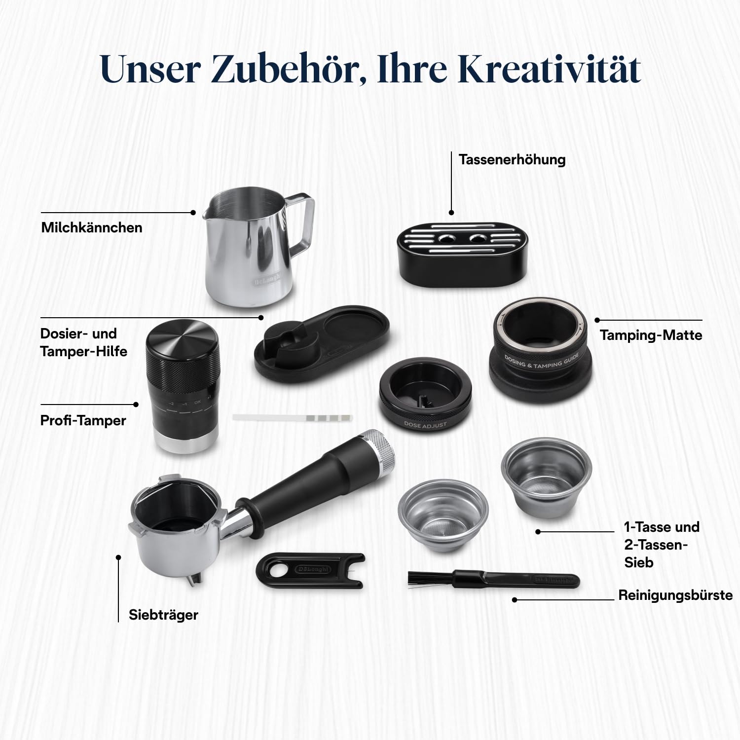 De'Longhi La Specialista Touch - Espressomaschine 10 Getränke Metall