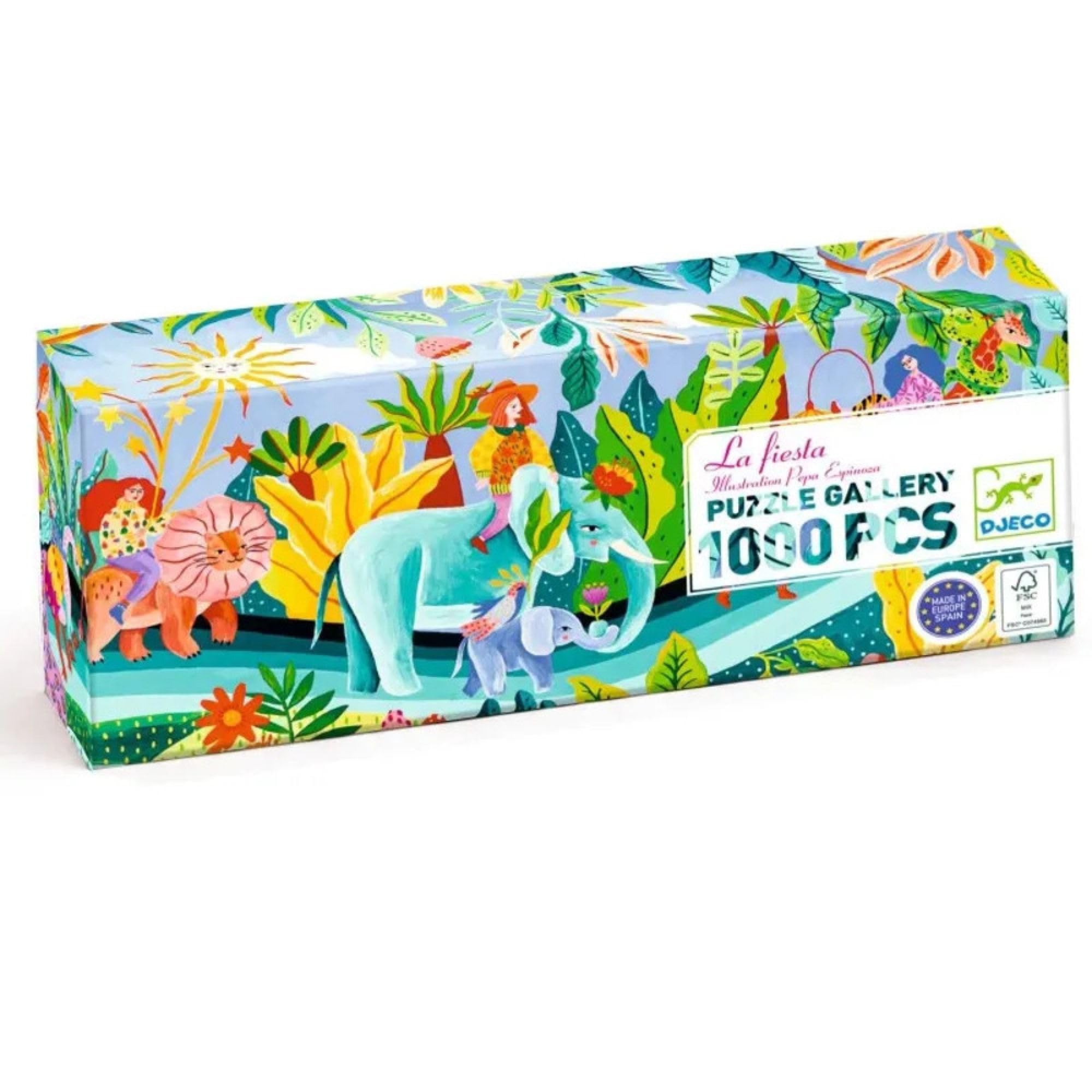 Puzzle 1000 pièces La Fiesta Gallery - Djeco
