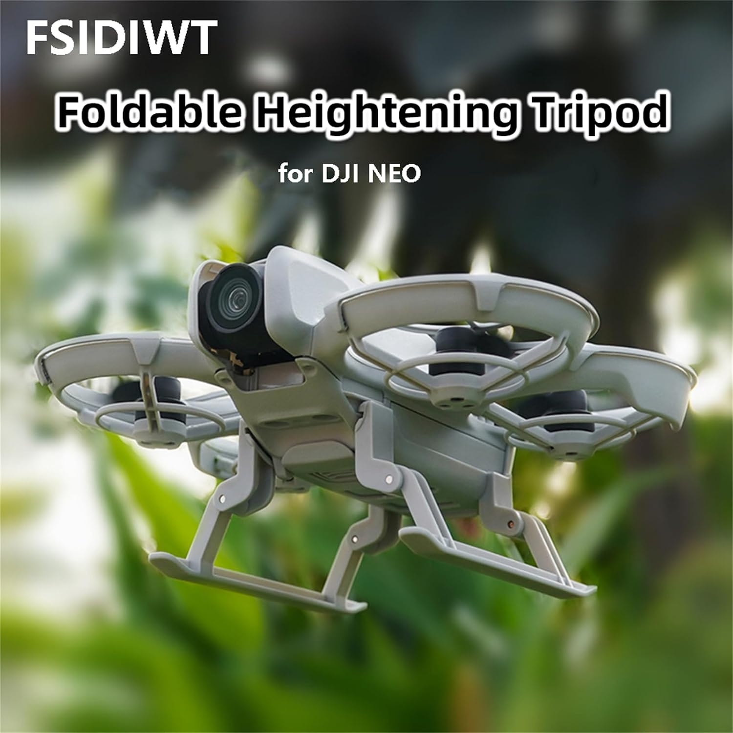 Landing Gear Extensions for DJI Neo Drone, Foldable Height Extended Leg for DJI Neo Accessories image 2
