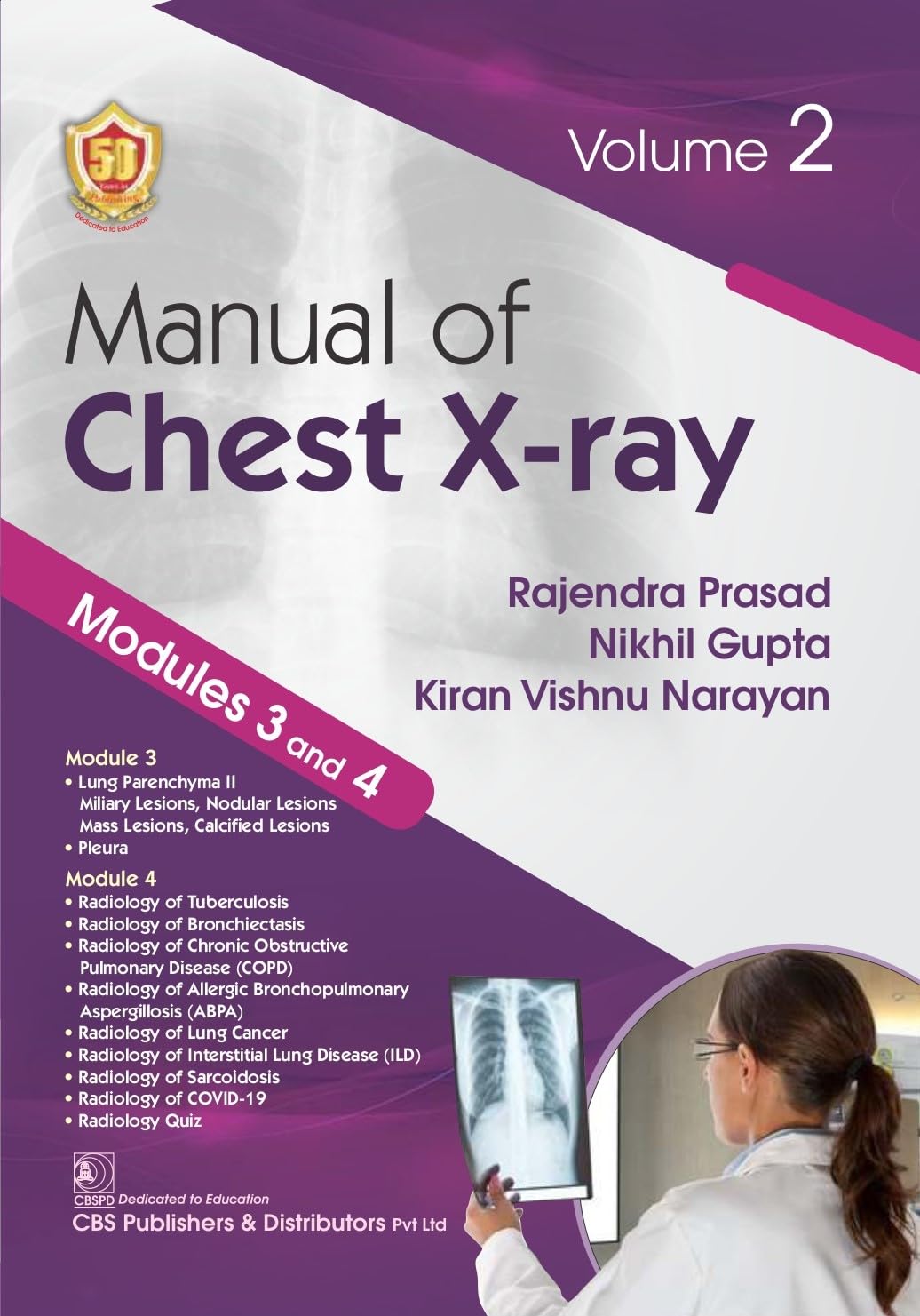 Manual Of Chest Xray Modules 3 And 4 Vol 2 (Pb 2025)