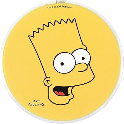 Amazon グルマンディーズ ザ シンプソンズ Qiワイヤレスチャージャー バート シンプソン Sim 08a イエロー グルマンディーズ 家電 カメラ