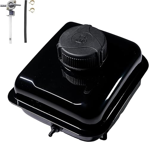 JMCHstore Tanque de combustible de gas con puerto de ventilación lateral para Coleman 98cc CK100 CK100-S SK100 Kids Go Kart, tanque de combustible