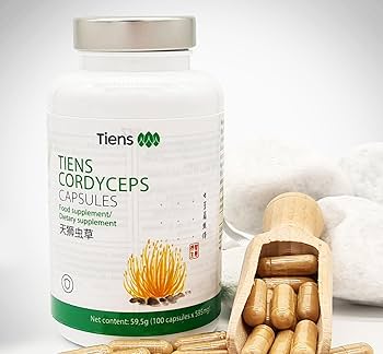 Amazon.com: Tiens Cordyceps 100 Capsules - Premium Cordyceps