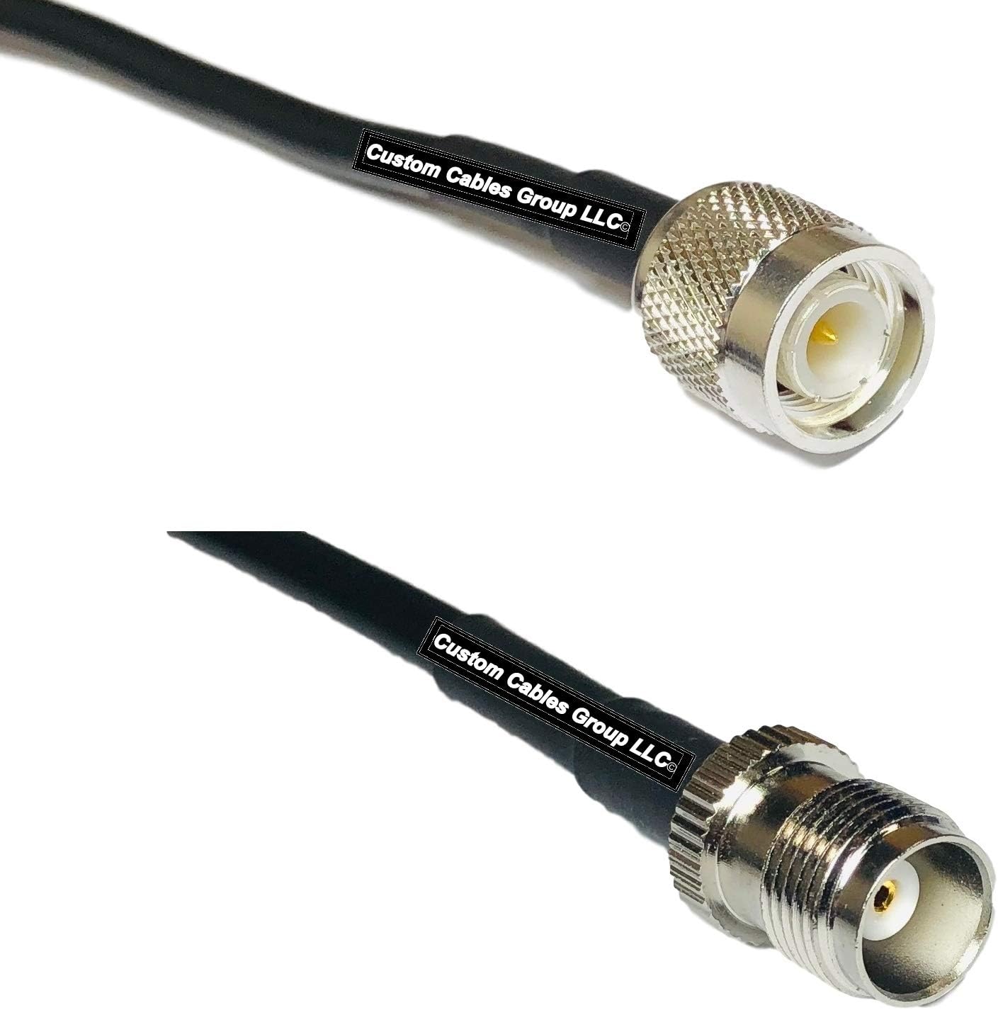 25 feet RG58 TNC Male to TNC Female RF Pigtail Coaxial Cable