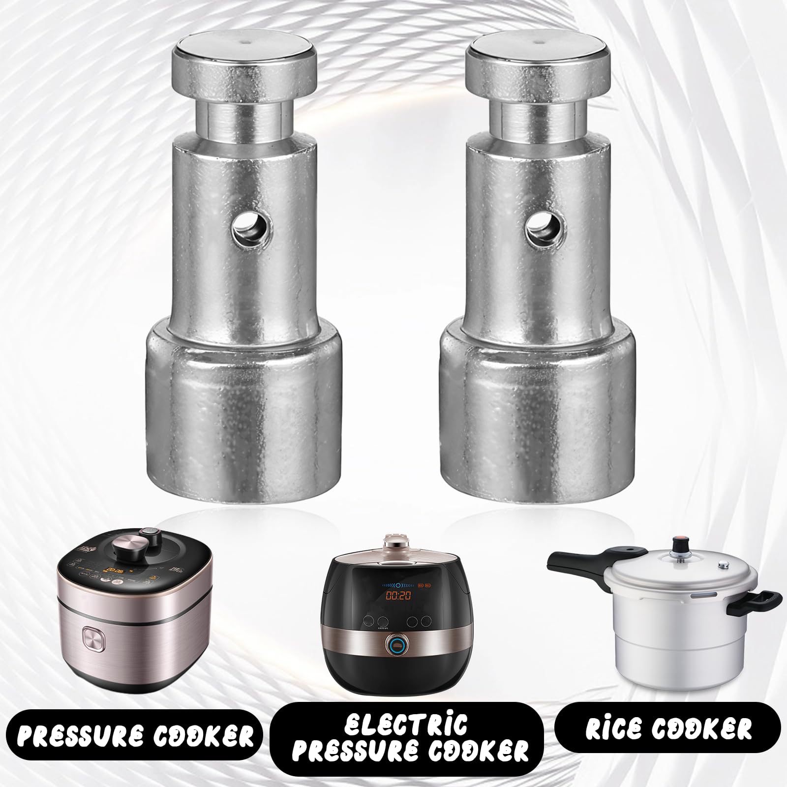 MARRTEUM Lot De 2 Flotteurs De Rechange Universels Et 4 Pièces Pour