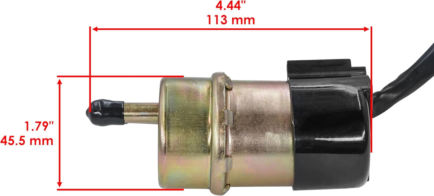 Caltric Fuel Pump & Filter Compatible with Kawasaki Vulcan 88 Vn1500A Vn 1500A 1987 1988 1989 1990-1995